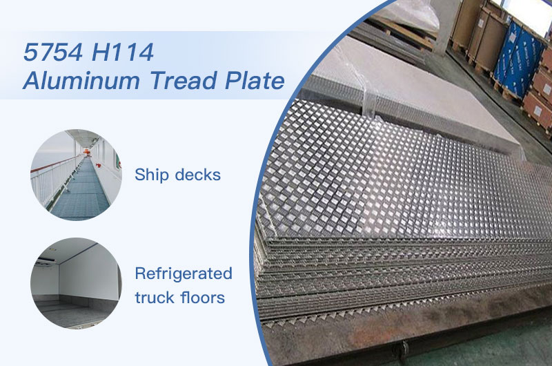 5754 H114 Aluminum Tread Plate