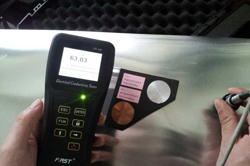 conductivity of Aluminum Strip for transformer windings