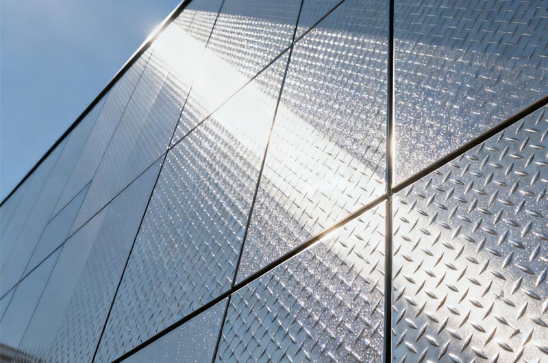 5052 aluminum tread plate Curtain Walls