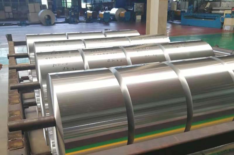 Antibacterial aluminum fin stock