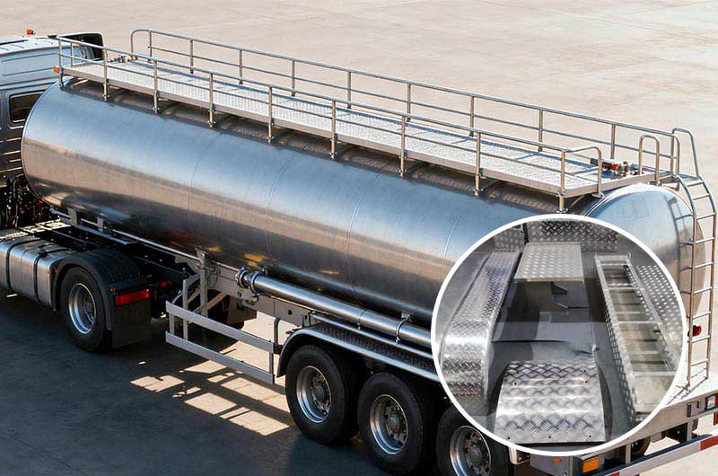 5052 aluminum tread plate Oil Tankers