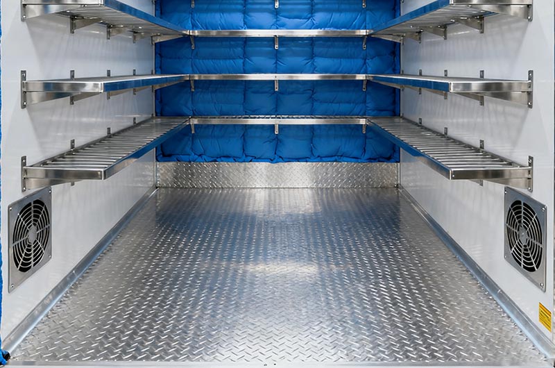 5052 aluminum tread plate Refrigerated Trailers floor