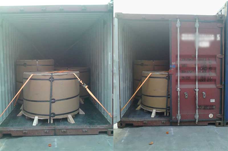 Transformer coils: loading & shipping