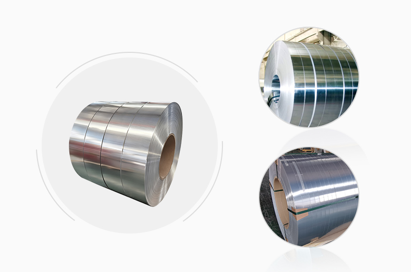 Tira de aluminio para devanados de transformadores