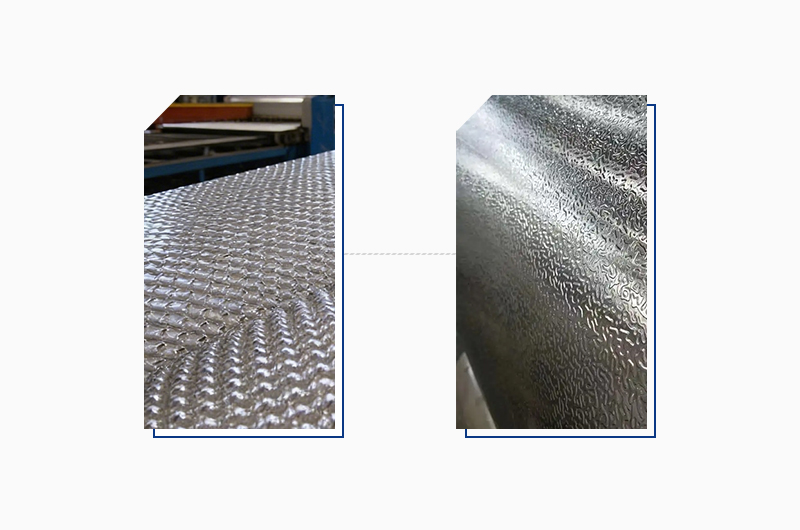Embossed Aluminum Heat Shield Sheet