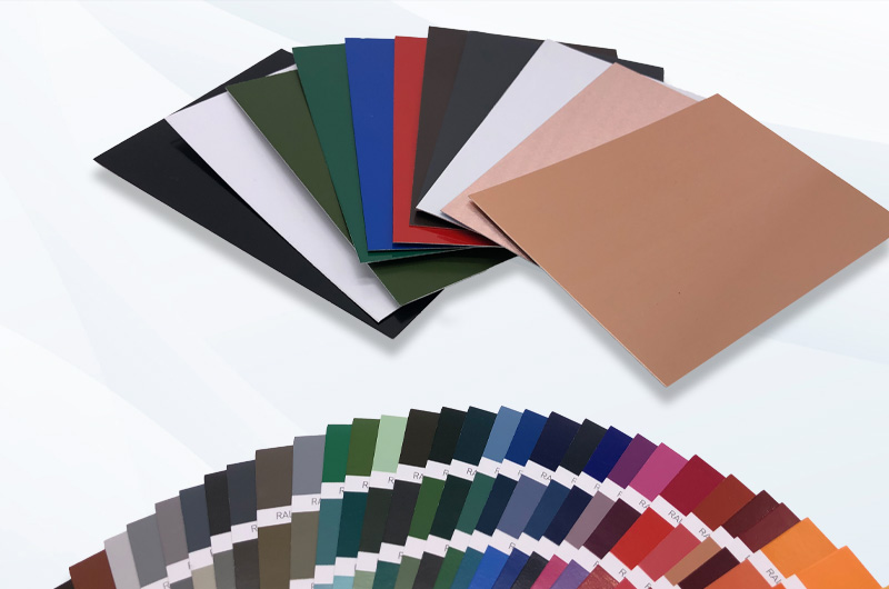 PVDF kaplı al&uuml;minyum