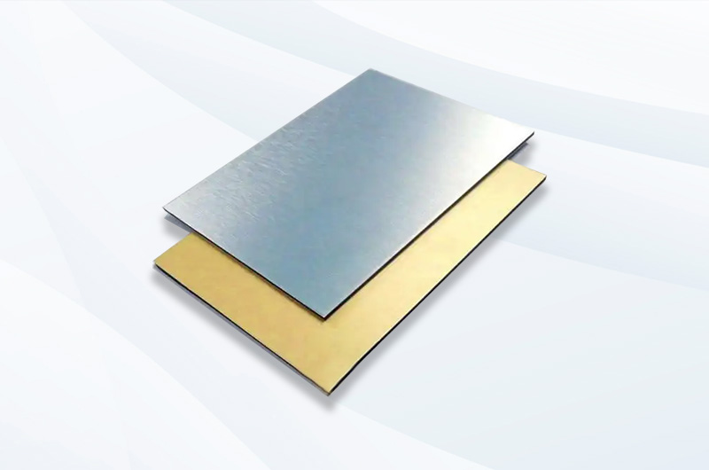 Eloxiertes Aluminiumblech