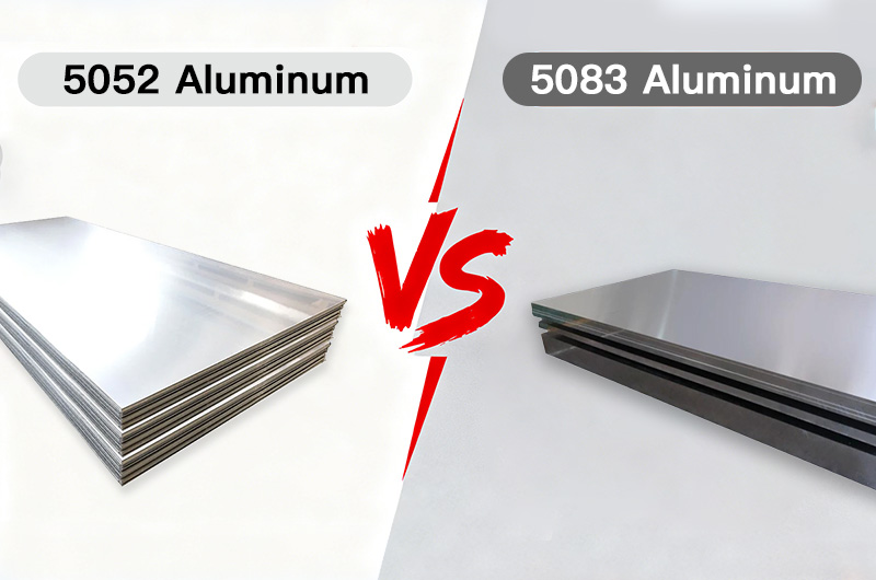 Alum&iacute;nio 5083 vs 5052