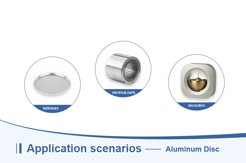 Aplicación del disco de aluminio