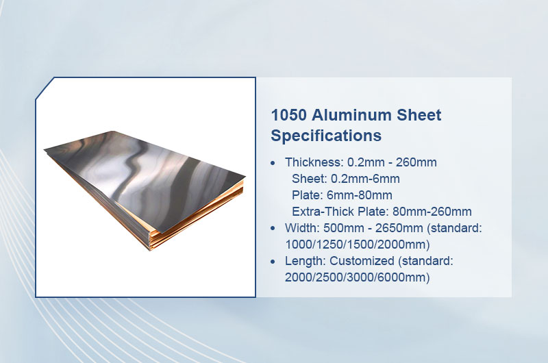 1050 aluminum sheet