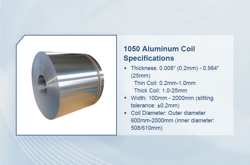 1050 aluminum coil