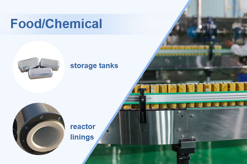 3003 aluminum used in Food Chemical