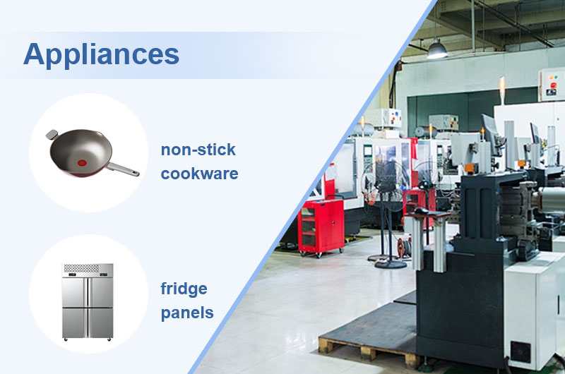 3003 aluminum used in Appliances