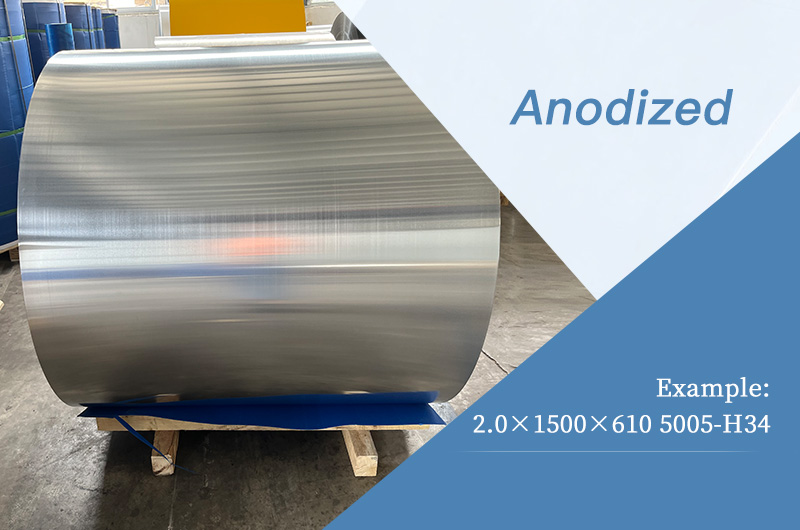 bobina de aluminio anodizado