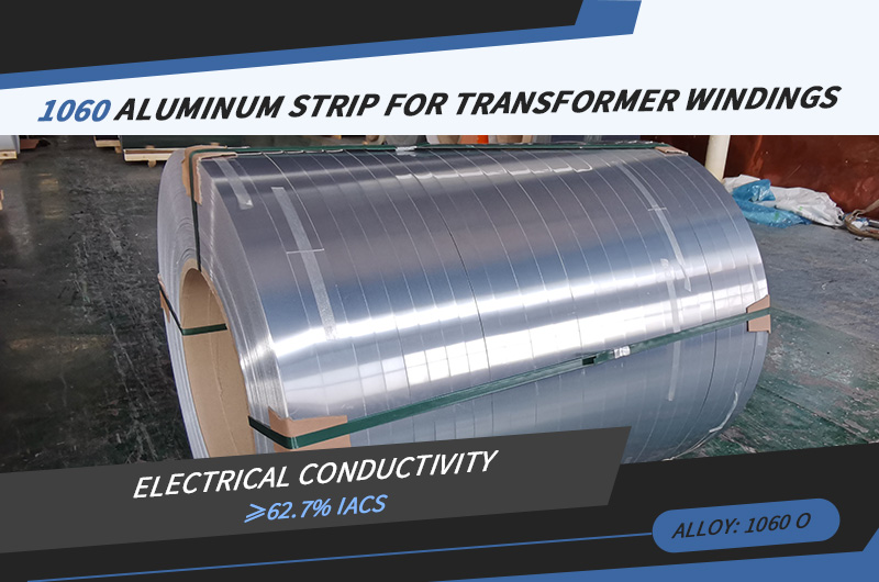 1060 aluminum foil strip for transformer windings