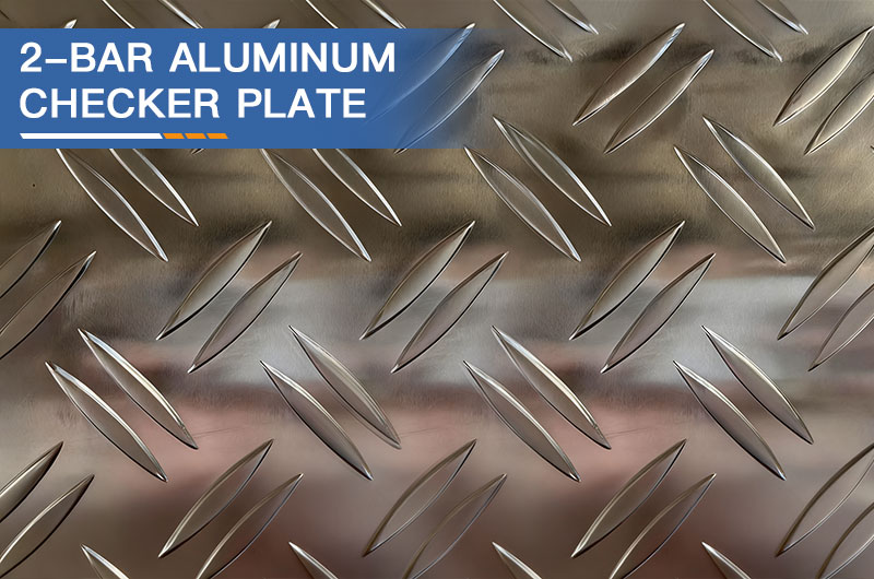 2-Bar Aluminum Checker Plate