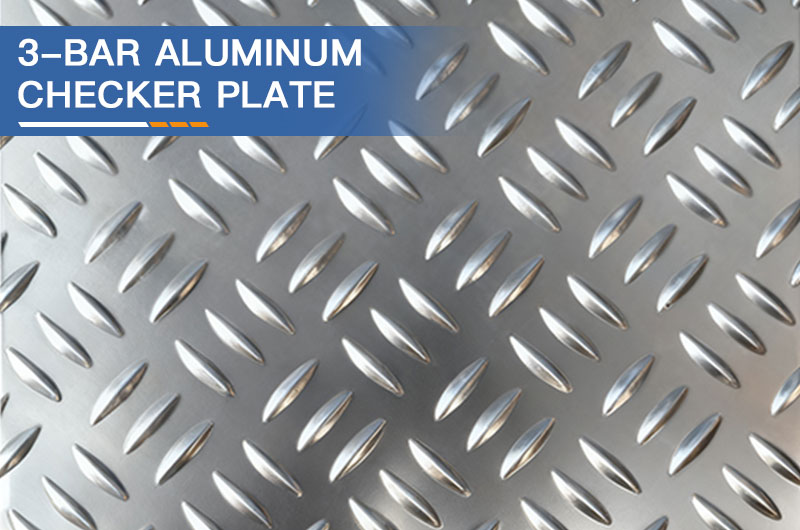 3-Bar Aluminum Checker Plate