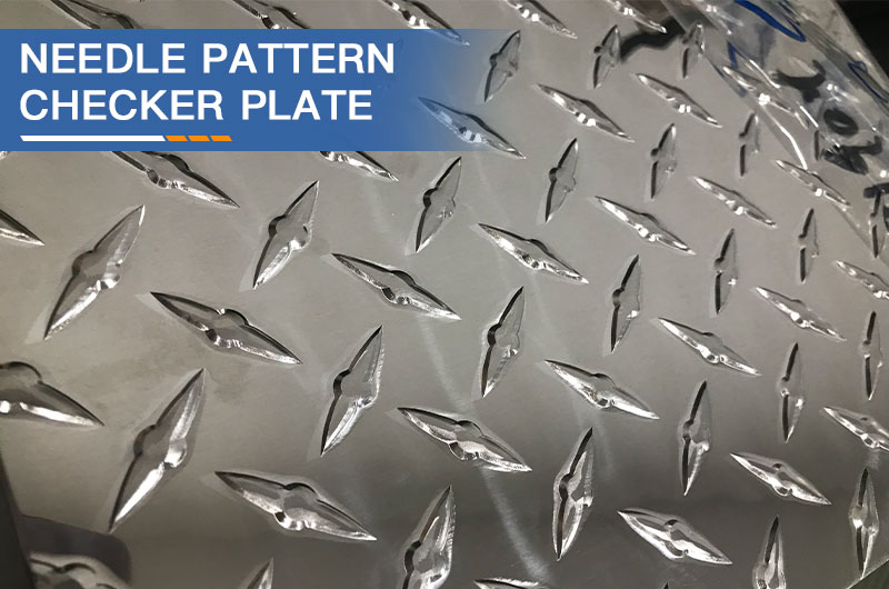 Needle Pattern Checker Plate