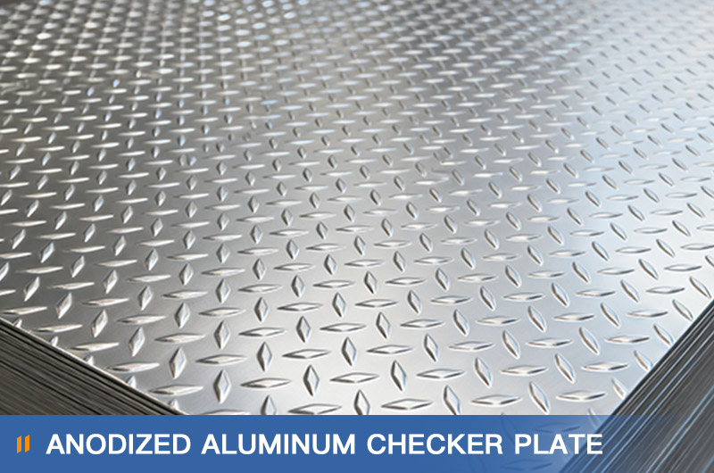 Anodized Aluminum Checker Plate
