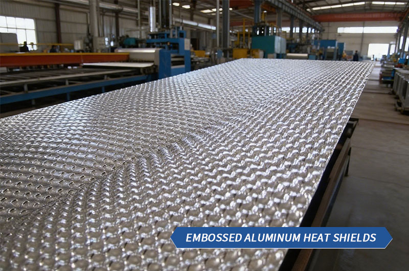 Embossed Aluminum Heat Shields