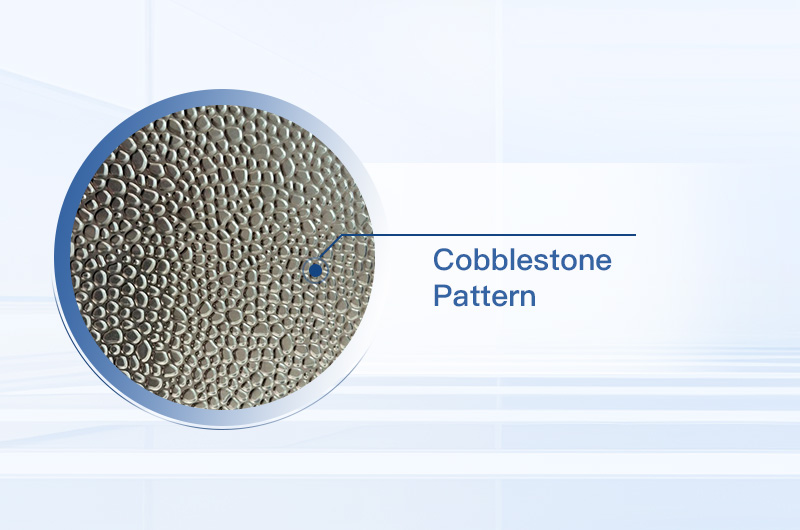 Cobblestone Embossed Aluminum Heat Shields
