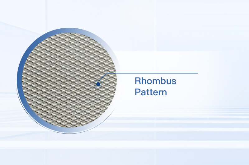 Rhombus Embossed Aluminum Heat Shields