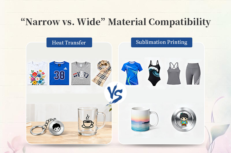 Compatibilidad universal de materiales versus adaptación estrecha de materiales