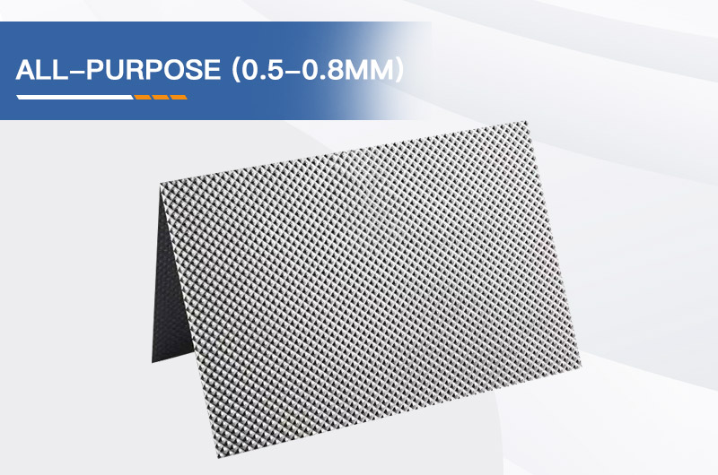 0.5-0.8mm Embossed Aluminum Heat Shields Sheet