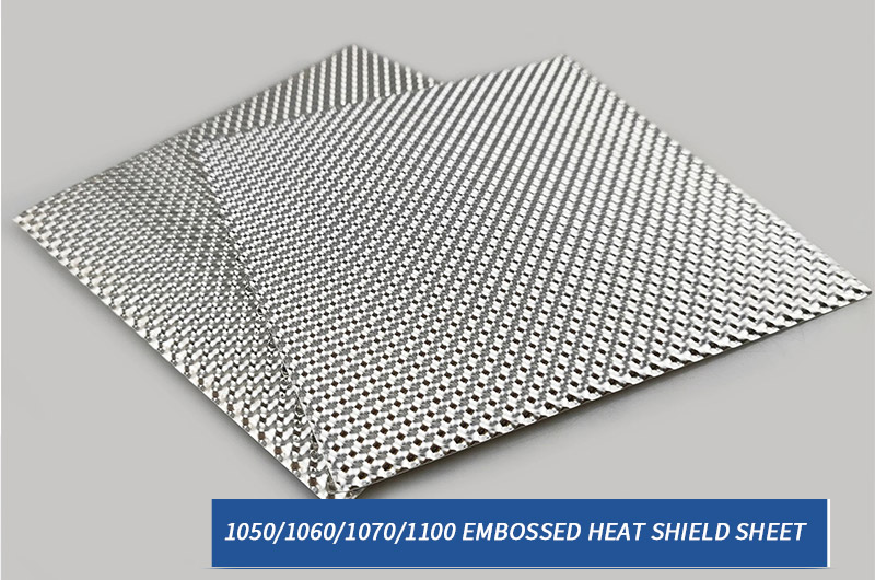 1000 Series Embossed Aluminum Heat Shield Sheet