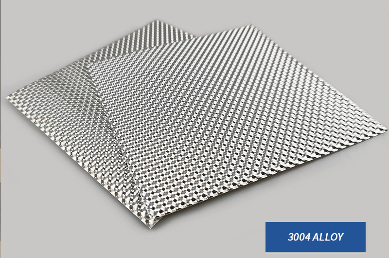 3004 Embossed Aluminum Heat Shields Sheets