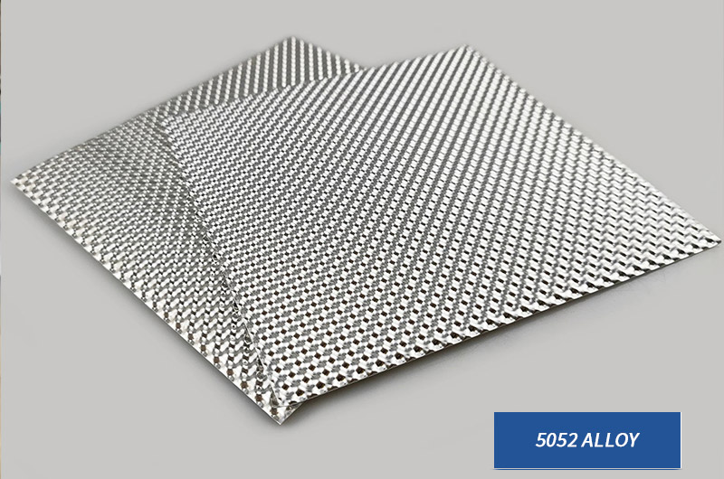 5052 Embossed Aluminum Heat Shields Sheets
