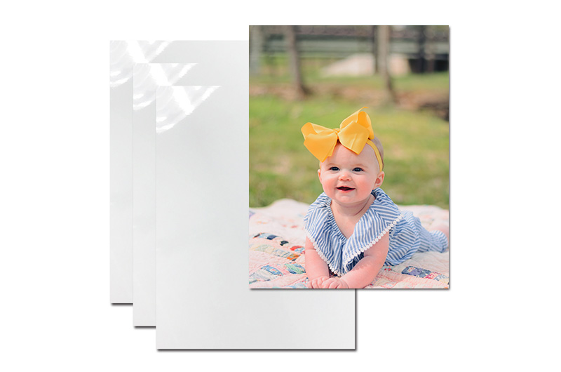 6 inch x 8 inch Sublimation Aluminum Photo Blanks