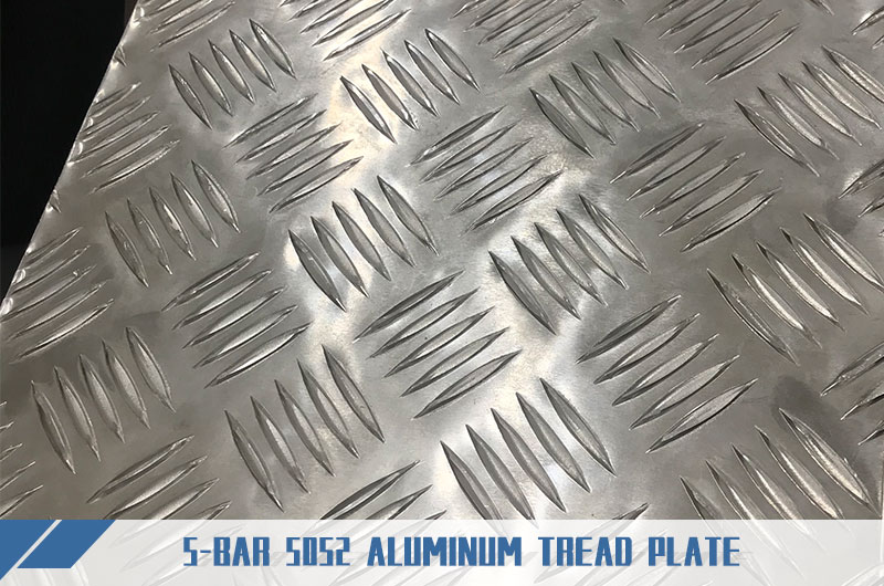 5052 5 bar tread plate