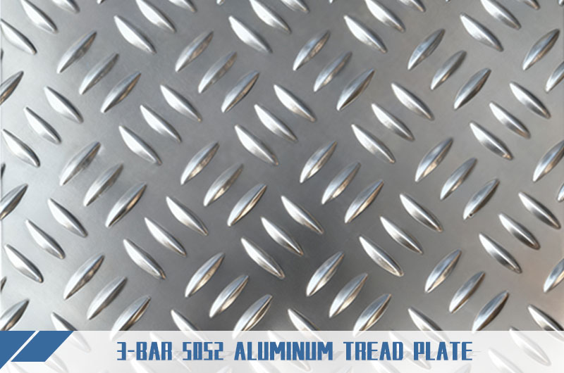 5052 3 bar tread plate