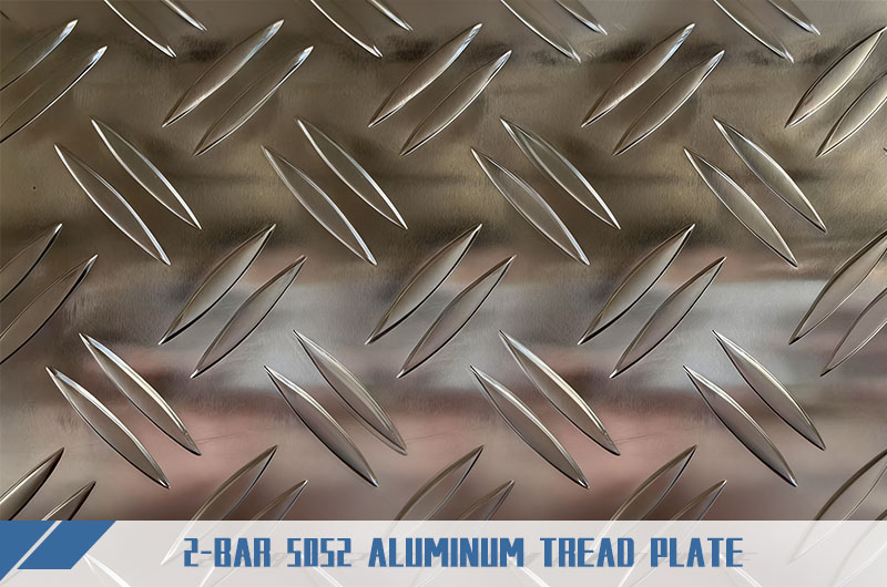 5052 2 bar tread plate