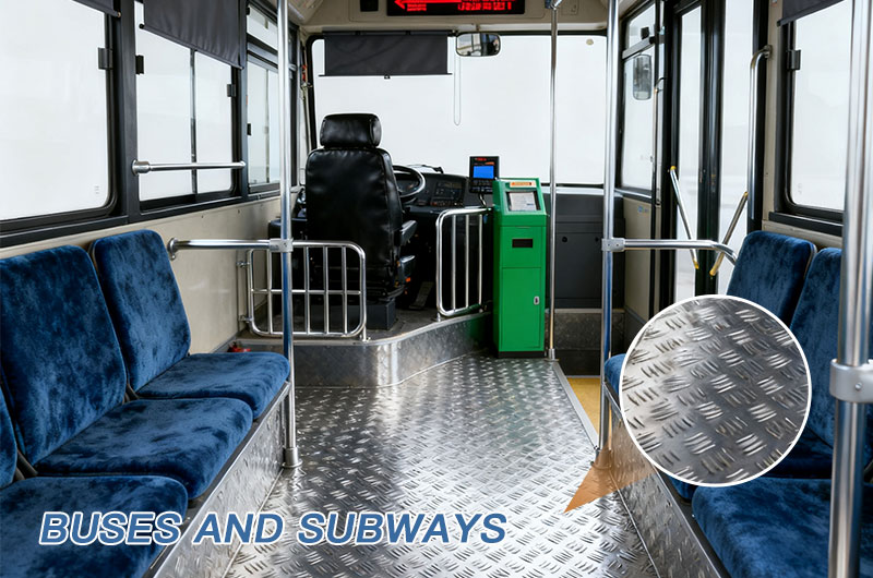 5052 tread used in buses snd subways