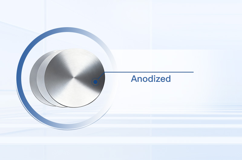 acabado anodizado