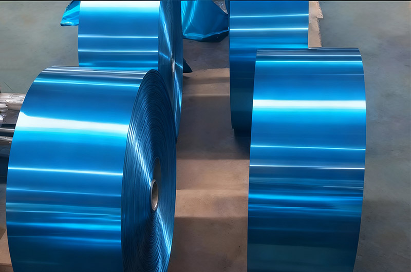 blue Hydrophilic Foil