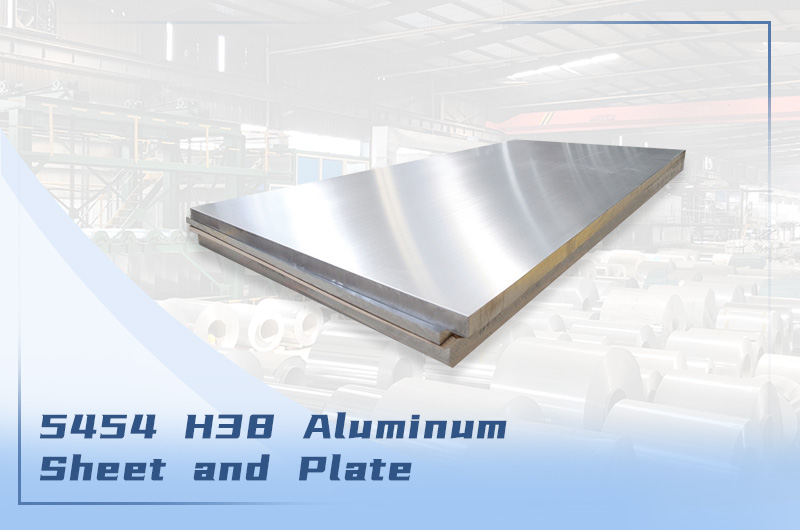 แผ่นอะลูมิเนียม 5454 H38