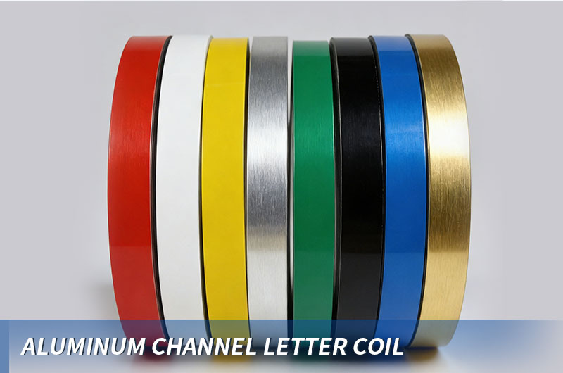 aluminum channel letter coils