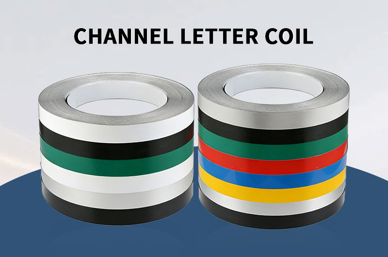 aluminum channel letter coil