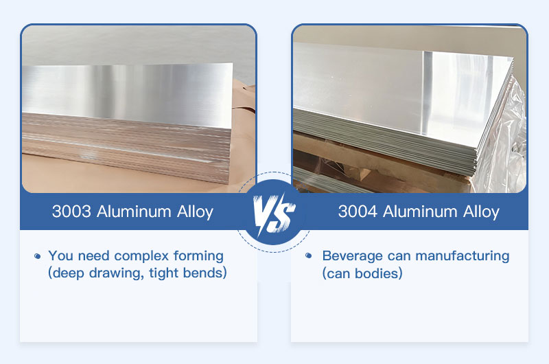 3003 vs 3004: How to Choose