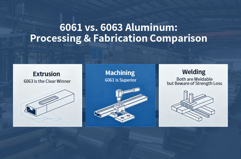 6061 vs. 6063 Aluminum: Processing & Fabrication Comparison