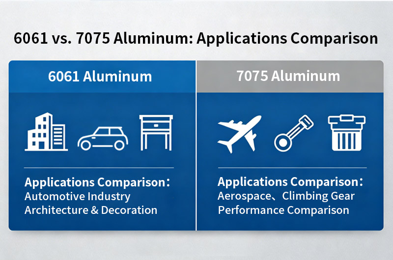 6061 vs. 7075 Aluminum: Applications Comparison