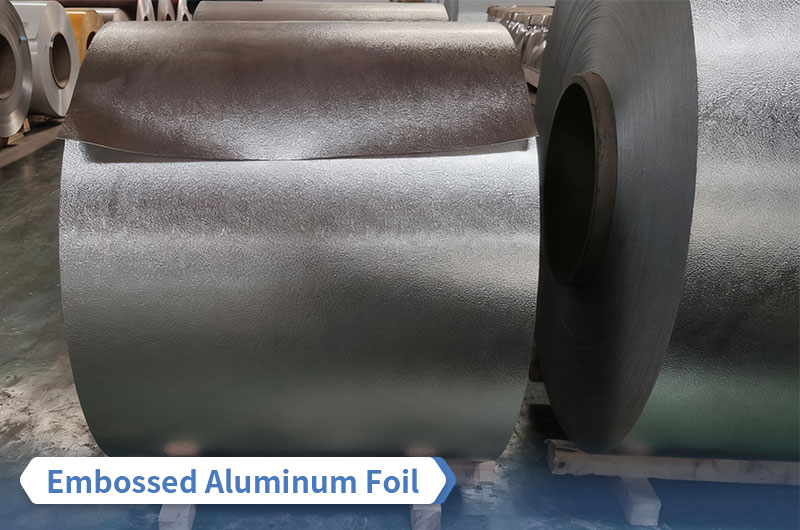 8011 embossed aluminum foil