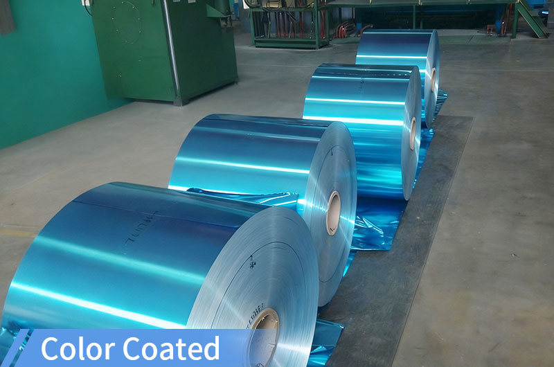 8021 color coated foil