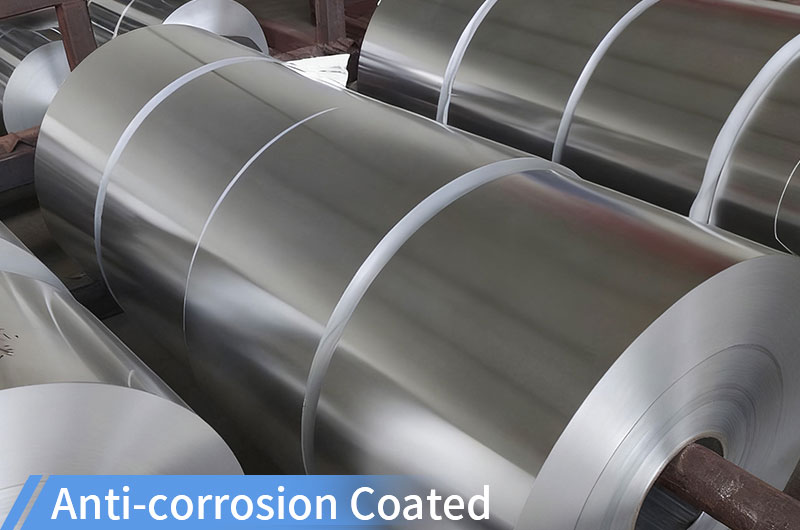 8021 anti-corrosion coated foil