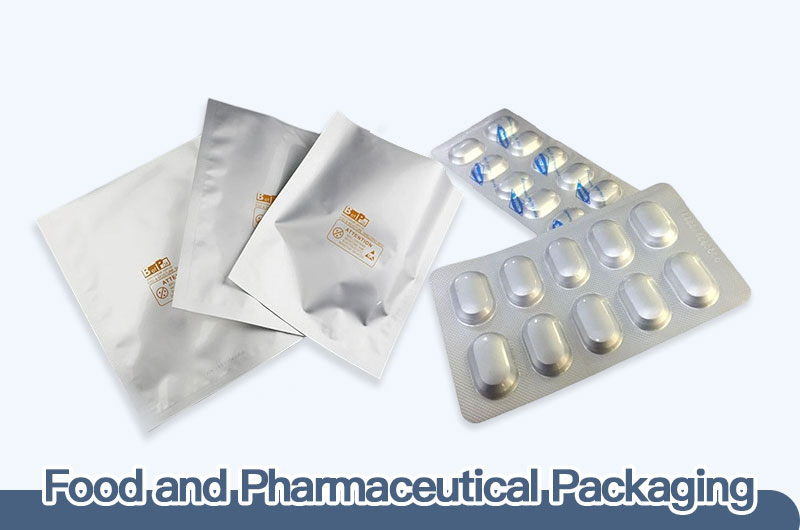 1235 aluminum foil for Food and Pharmaceutical Packaging