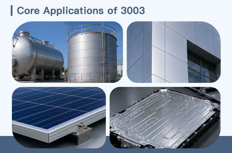 application of 3003 aluminum