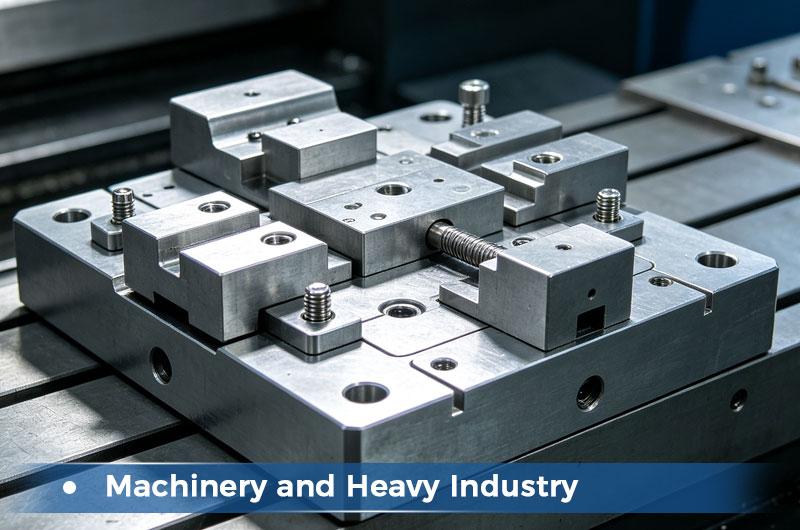 6082 aluminum used in Machinery and Heavy Industry
